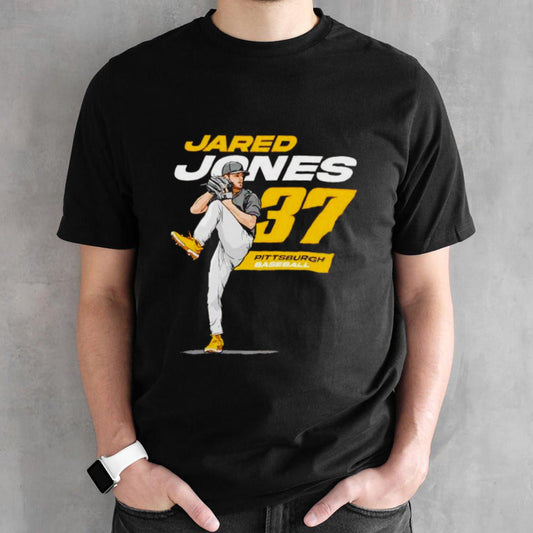 Jared Jones 37 Pittsburgh Pirates baseball shirts