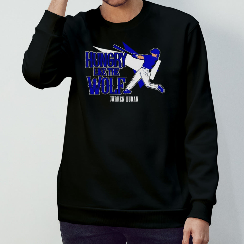 Jarren Duran Boston Red Sox hungry like the wolf shirt