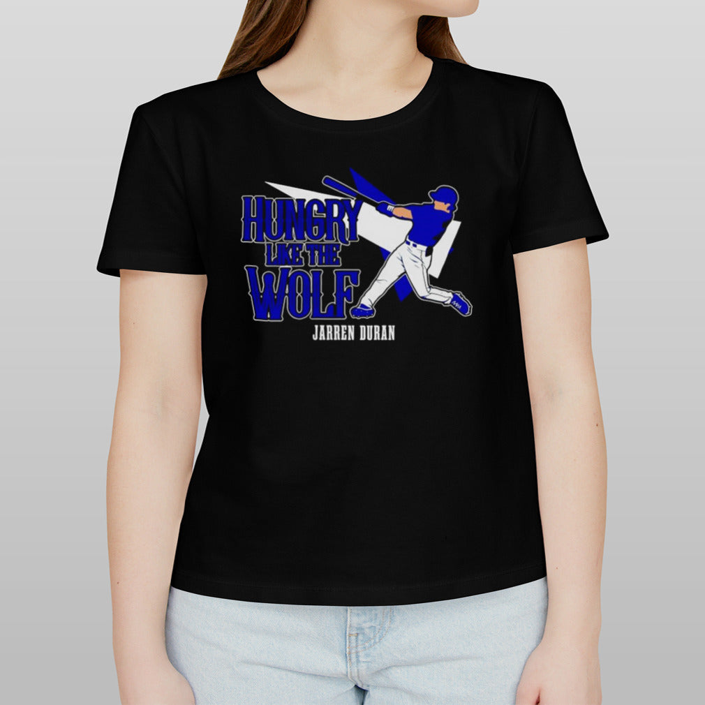 Jarren Duran Boston Red Sox hungry like the wolf shirt