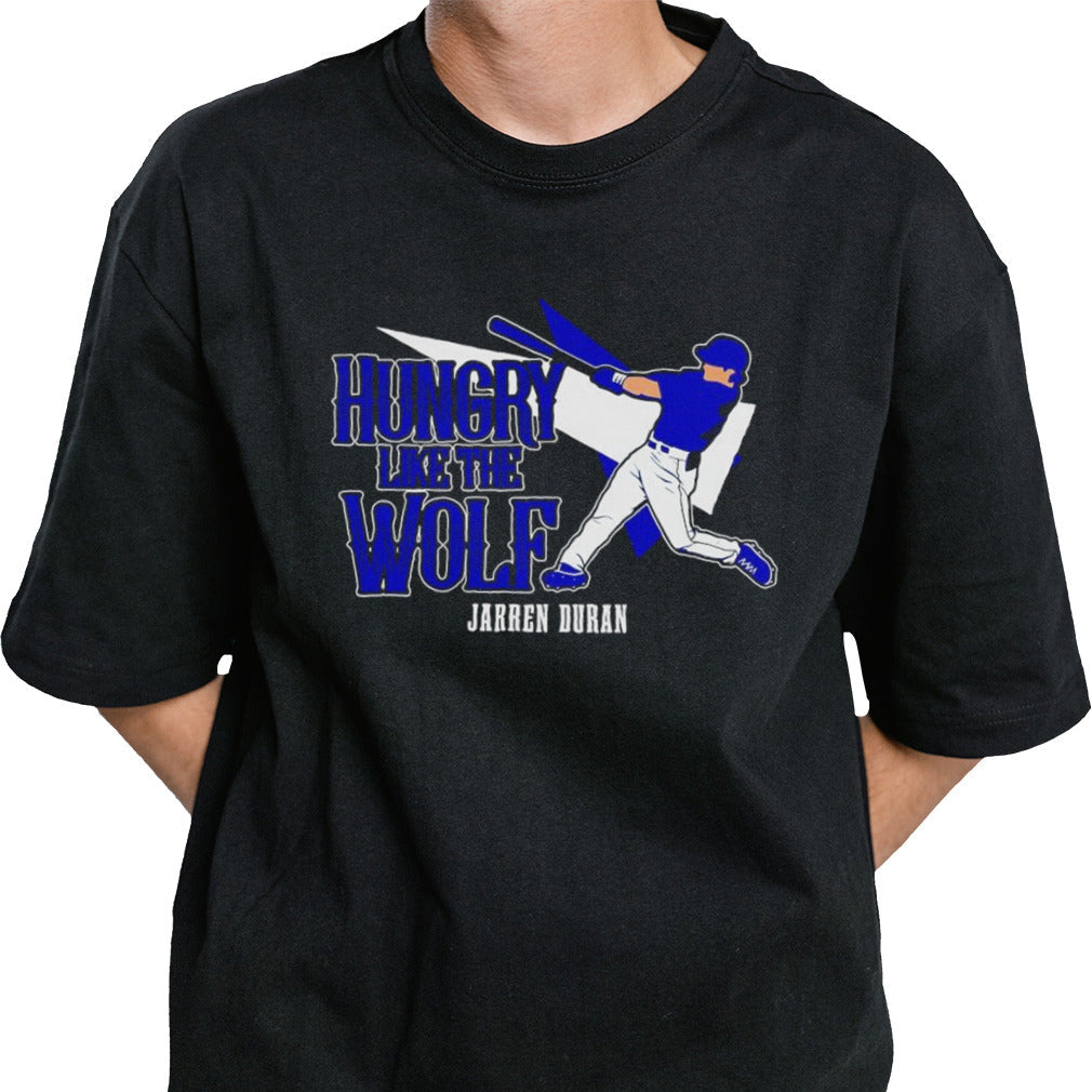 Jarren Duran Boston Red Sox hungry like the wolf shirt