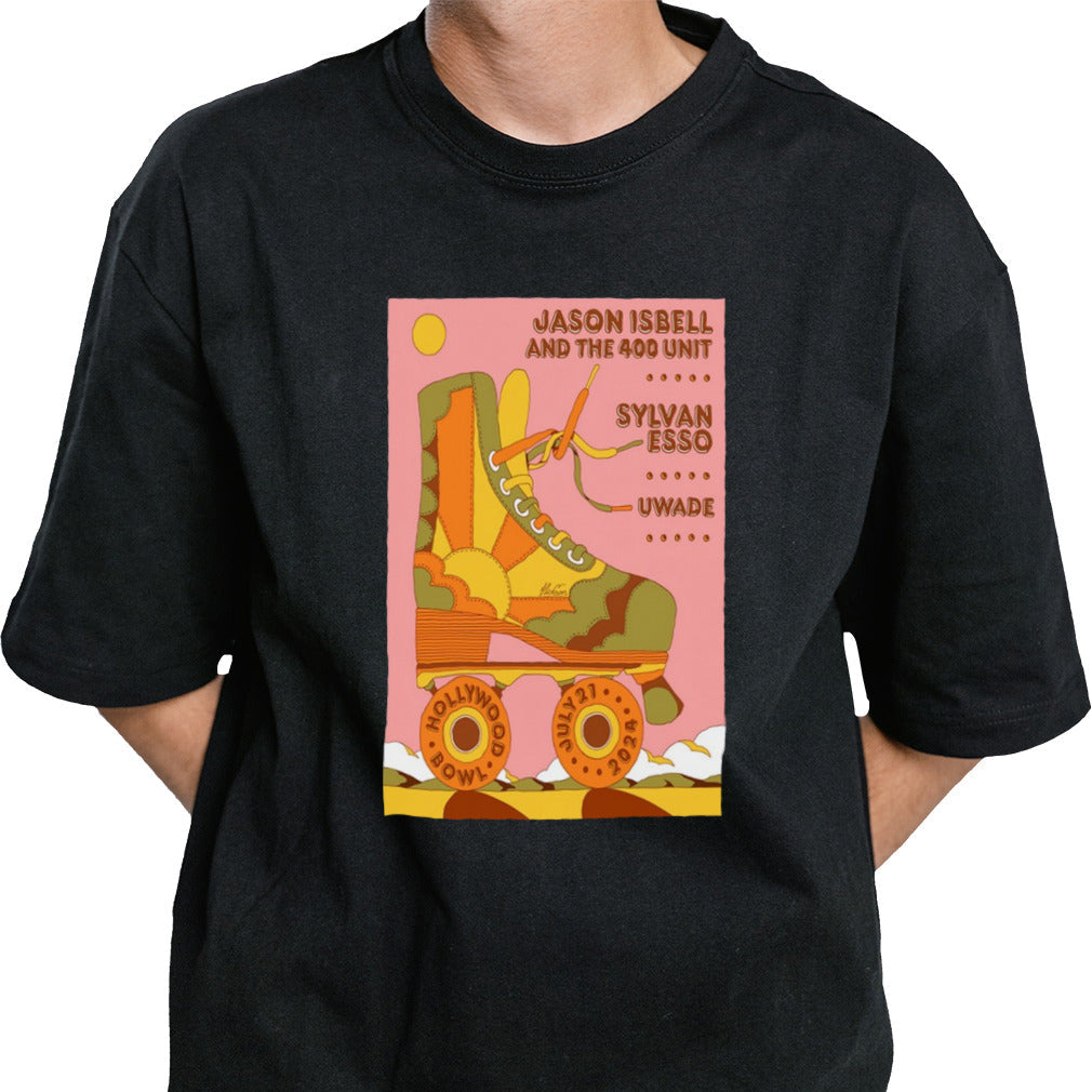 Jason Isbell And The 400 Unit July 21 2024 Hollywood Bowl In Los Angeles CA Poster shirt