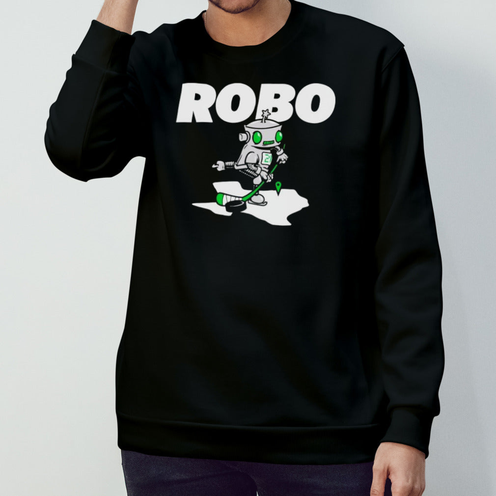Jason Robertson Hockey Robot Dallas Stars T-shirt