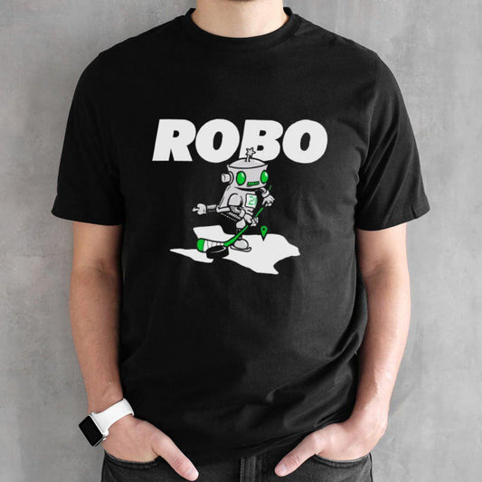 Jason Robertson Hockey Robot Dallas Stars T-shirt