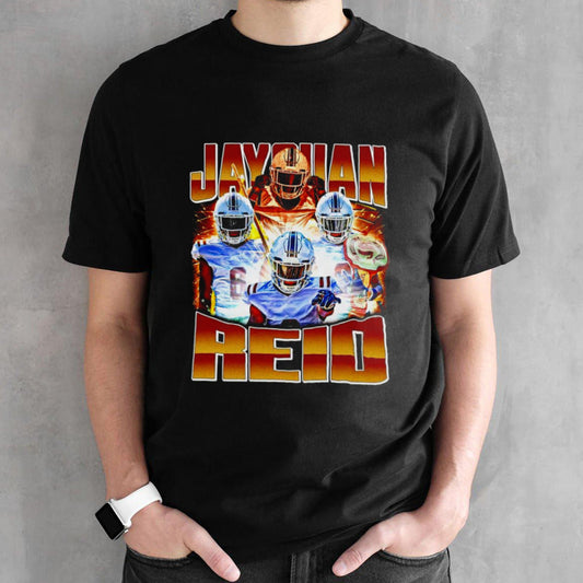 Jayquan Reid football players retro shirts