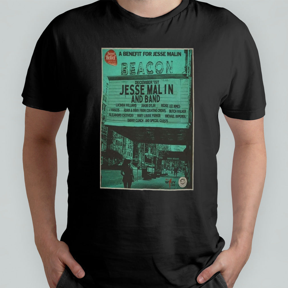 Jesse Malin Beacon Theatre, New York City, NY December 1, 2024 Poster Shirt