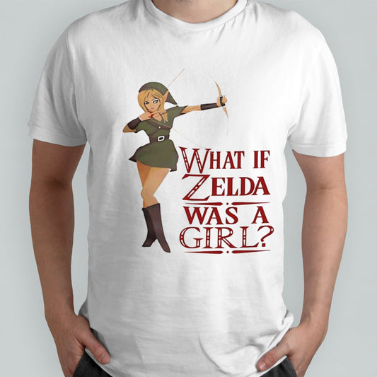 Josh Sawyer what if Zelda was a girl shirt