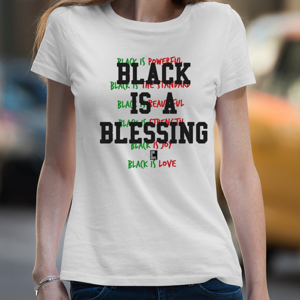 Juneteenth Exclusive Black Is A Blessing T-shirt