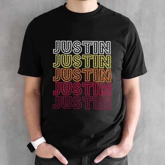 Justin First Name Justin Shirt