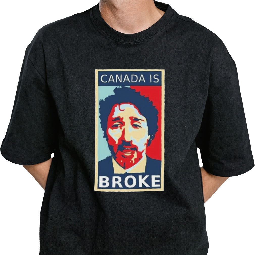 Justin Trudeau Canada Is Broke T-shirt