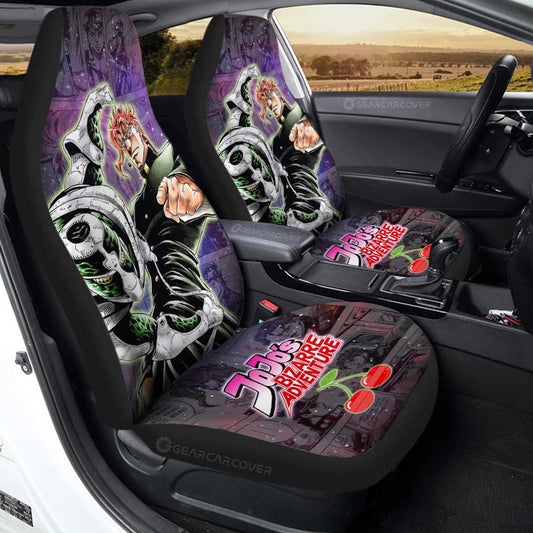 Kakyoin Noriaki Car Seat Covers Custom JJBA Anime Car Accessories