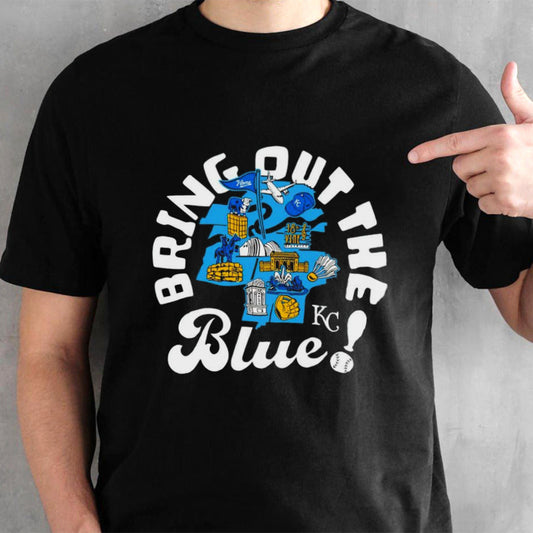 Kansas City Royals bring out the blue shirt