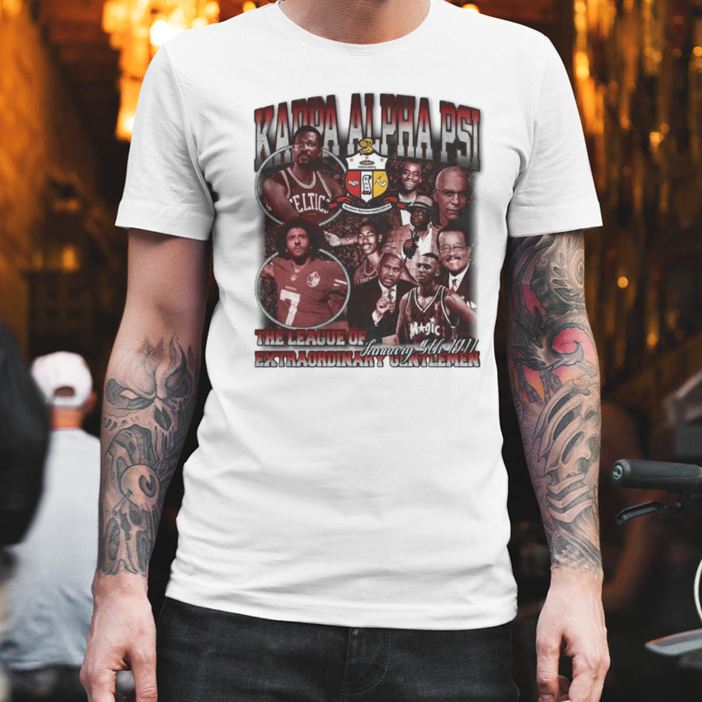 Kappa Alpha Psi Legacy The League Of Extraordinary Gentlemen T-shirt