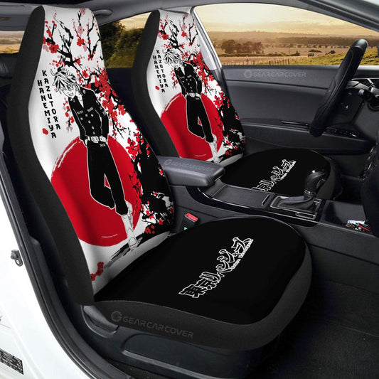 Kazutora Hanemiya Car Seat Covers Custom Japan Style Tokyo Revengers Anime Car Accessories