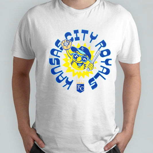 Kc royals bring out the blue T shirts
