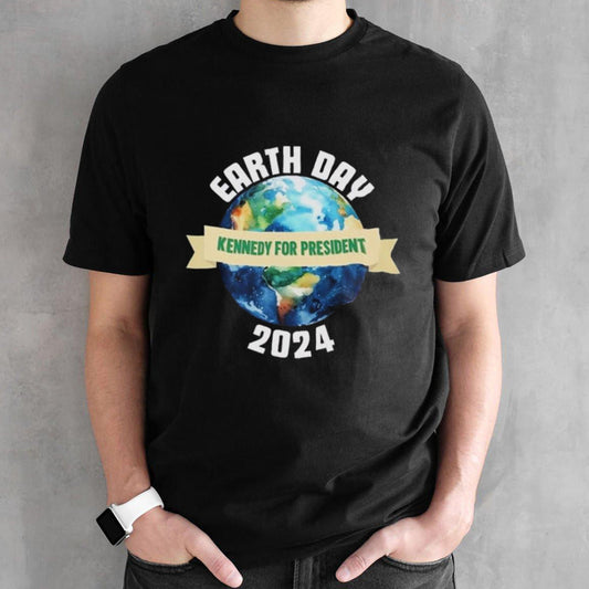 Kennedy For President Earth Day 2024 T-shirts