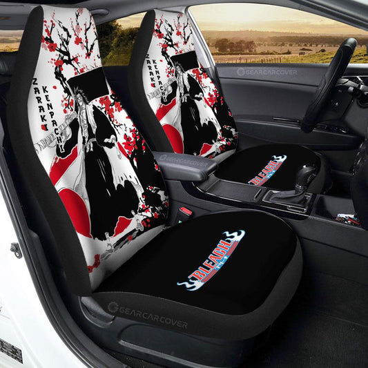 Kenpachi Zaraki Car Seat Covers Custom Japan Style Anime Bleach Car Interior Accessories