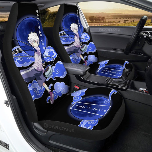 Killua Zoldyck Car Seat Covers Custom Hunter x Hunter Anime Car Accessories