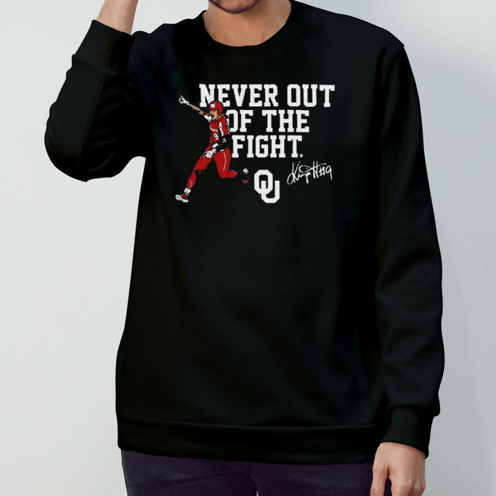 Kinzie Hansen Never Out Of The Fight shirt