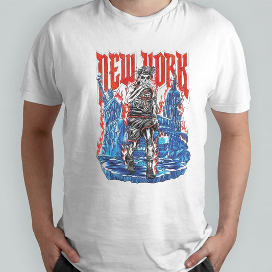 Knicks Jalen Brunson Skeleton The Vibes Are Immaculate Shirt