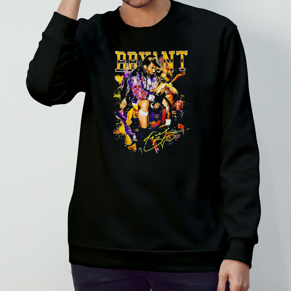 Kobe Bryant mash up with signature vintage shirt
