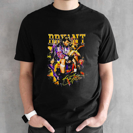 Kobe Bryant mash up with signature vintage shirt