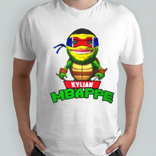 Kylian Mbappe Ninja Turtles shirts