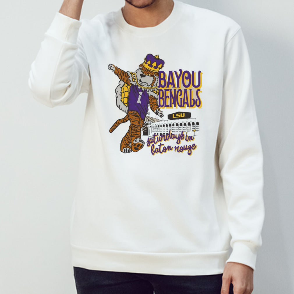 LSU Tigers Bayou Bengals saturday in baton rouge shirt