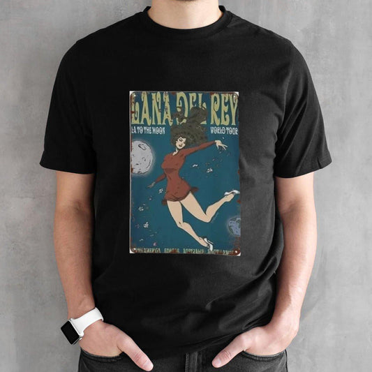 Lana Del Rey La to the Moon World Tour Shirts