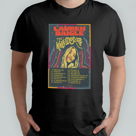 Lauren Daigle The Kaleidoscope 2024 Tour Poster shirt