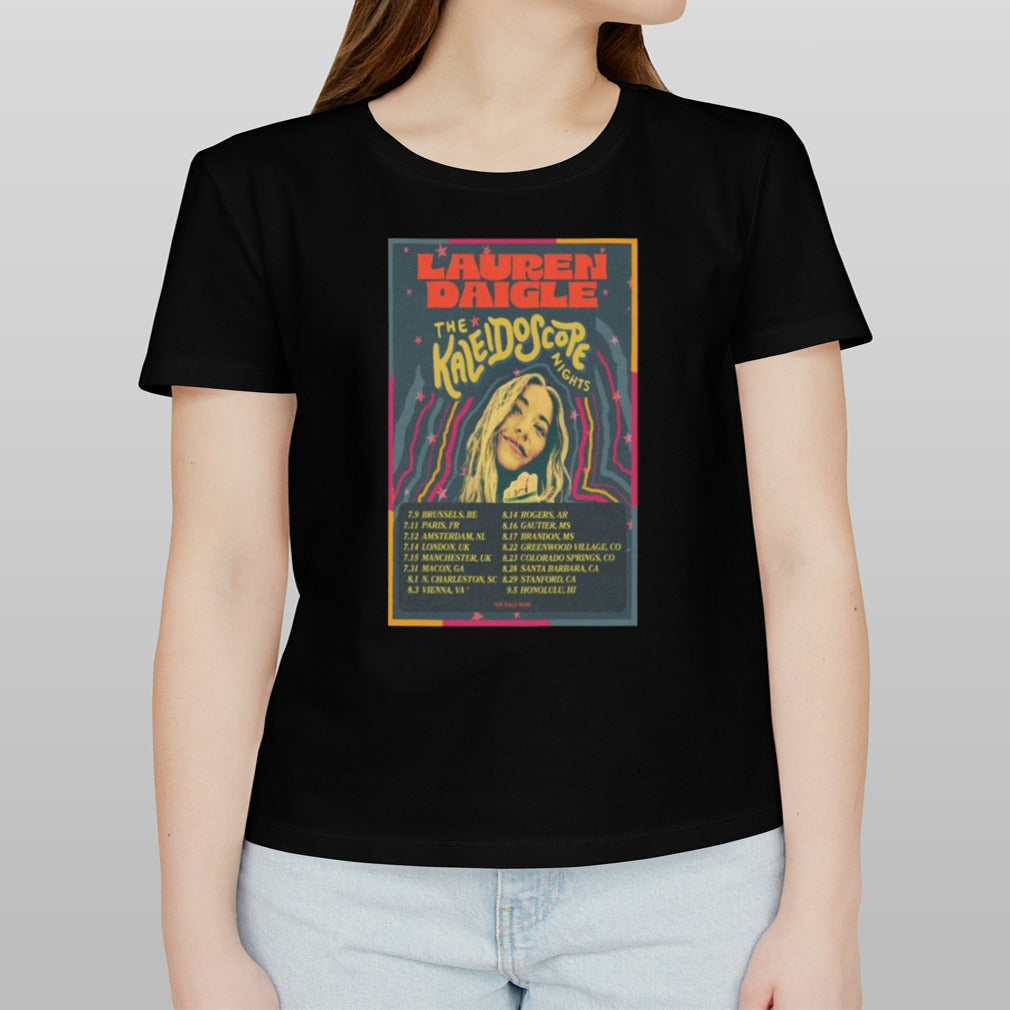 Lauren Daigle The Kaleidoscope 2024 Tour Poster shirt