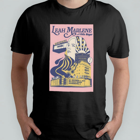 Leah Marlene September 7 2024 The Castle Theatre Bloomington IL Poster Shirt