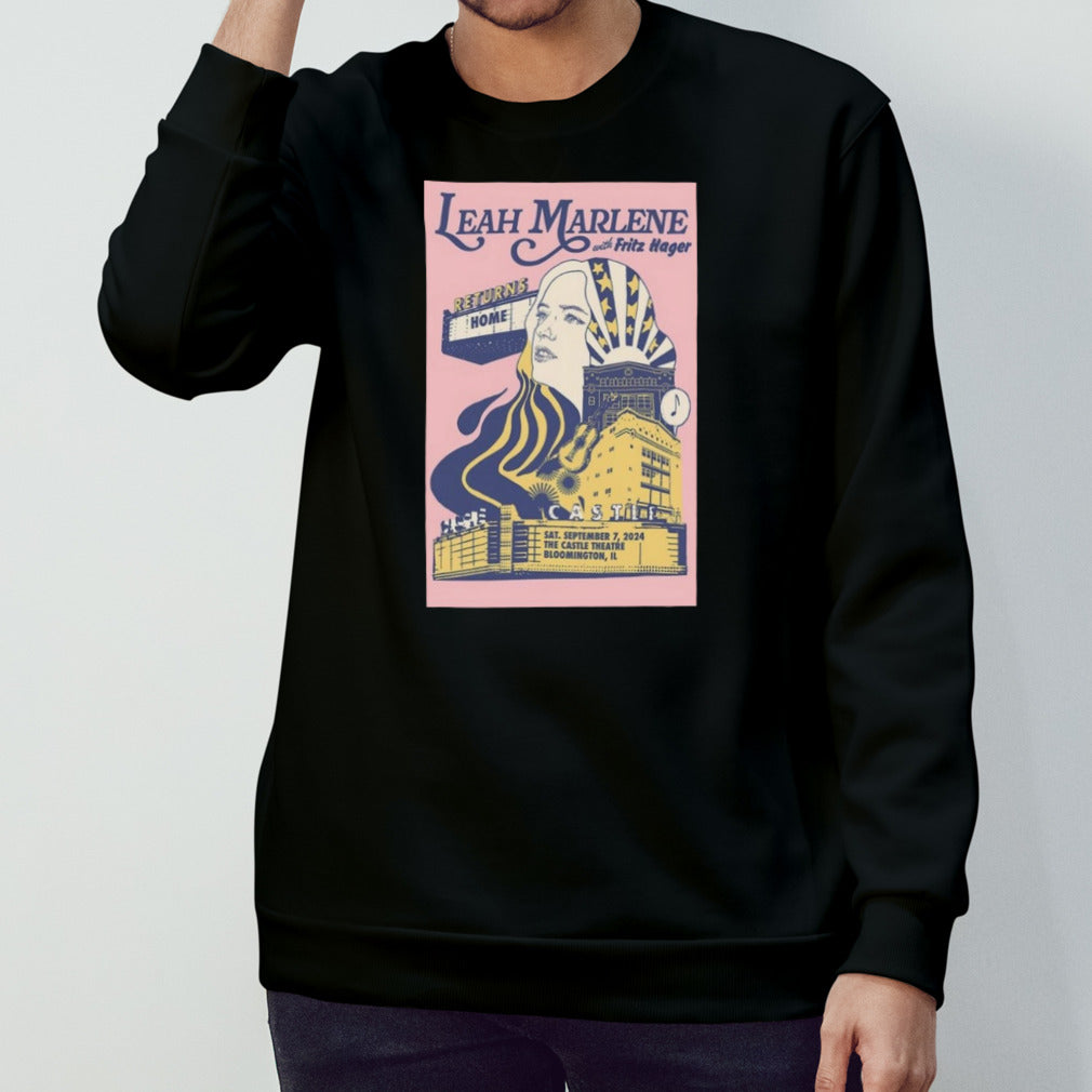Leah Marlene September 7 2024 The Castle Theatre Bloomington IL Poster Shirt
