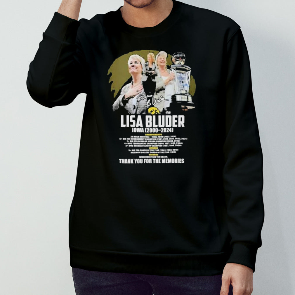 Lisa Bulder Iowa 2000-2024 Thank You For The Memories shirt