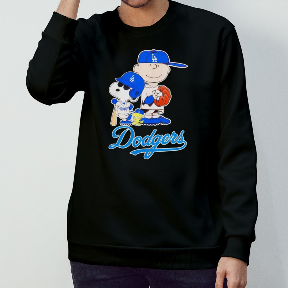 Los Angeles Dodgers Peanuts Characters Baseball 2024 Shirts