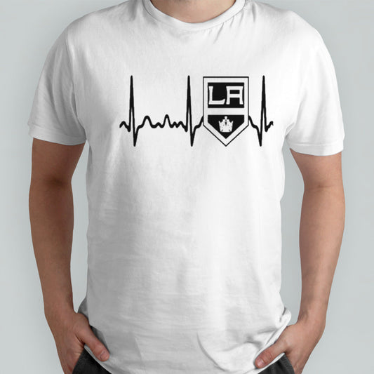 Los Angeles Kings Heartbeat Hockey 2024 Shirts