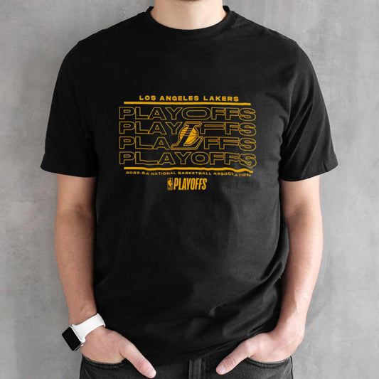 Los Angeles Lakers 2024 NBA Playoffs Fast Break Opportunity shirts