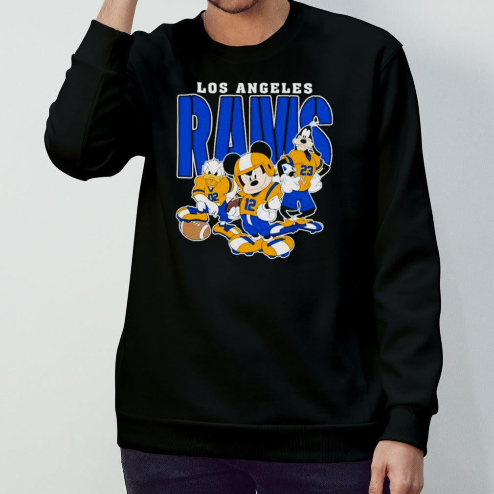 Los Angeles Rams Mickey Donald Duck And Goofy Football Team 2024 Shirts