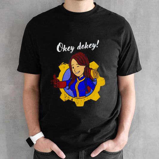 Lucy MacLean Okey Dokey cartoon shirts
