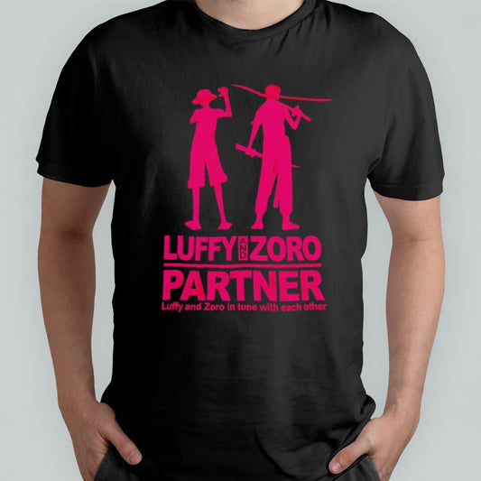 Luffy and Zoro partner Luffy and Zoro in tune with each other shirt