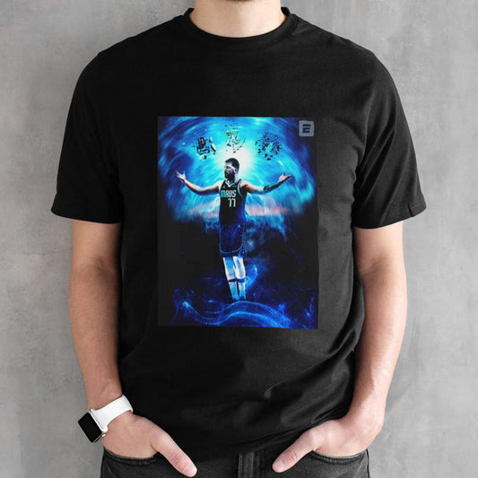 Luka Doncic Wins The Magic Johnson Trophy Luka Magic MVP Dallas Mavericks Champions shirt