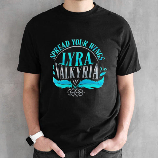 Lyra Valkyria Spread Your Wings T-shirts