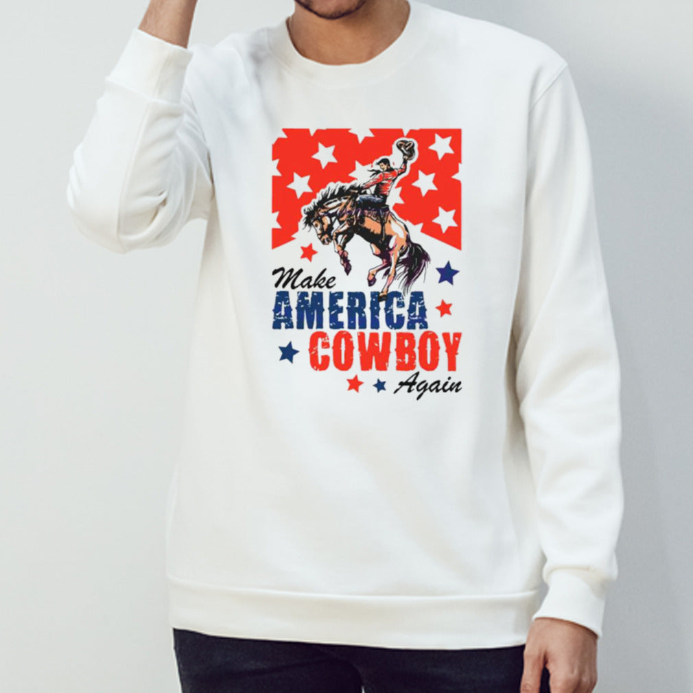 Make America Cowboy Again Patriotic shirt