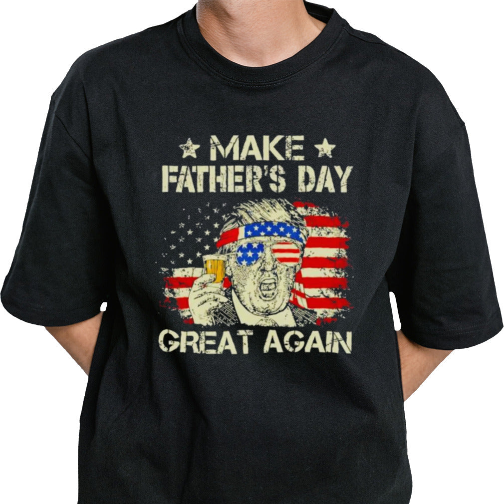 Make Fatherâ€™s Day Great Again Dad ltsp Donald Trump 2024 T-Shirt