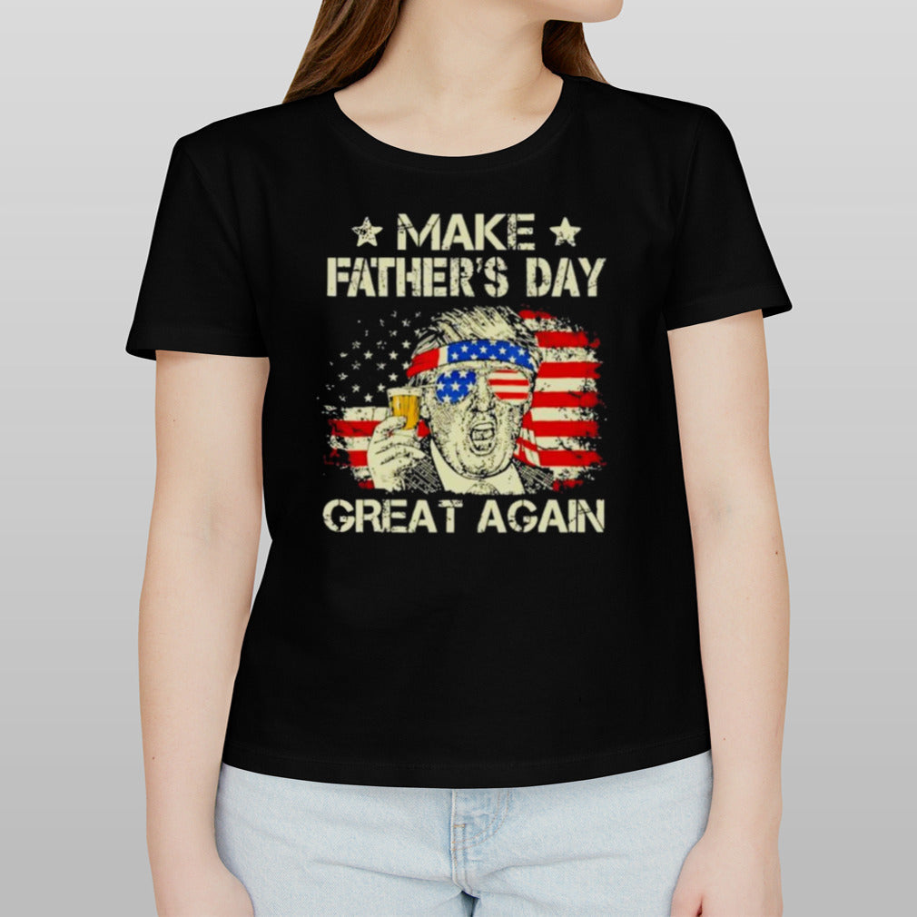 Make Fatherâ€™s Day Great Again Dad ltsp Donald Trump 2024 T-Shirt