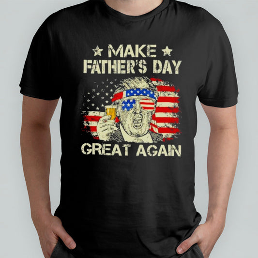 Make Fatherâ€™s Day Great Again Dad ltsp Donald Trump 2024 T-Shirt