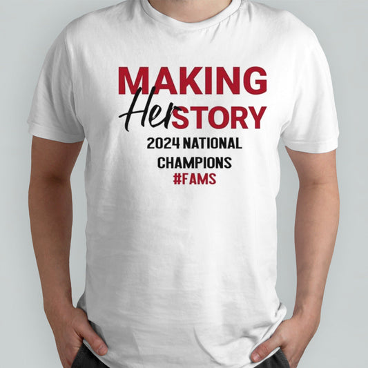 Making Her Story 2024 National Champions Gamecocks shirts
