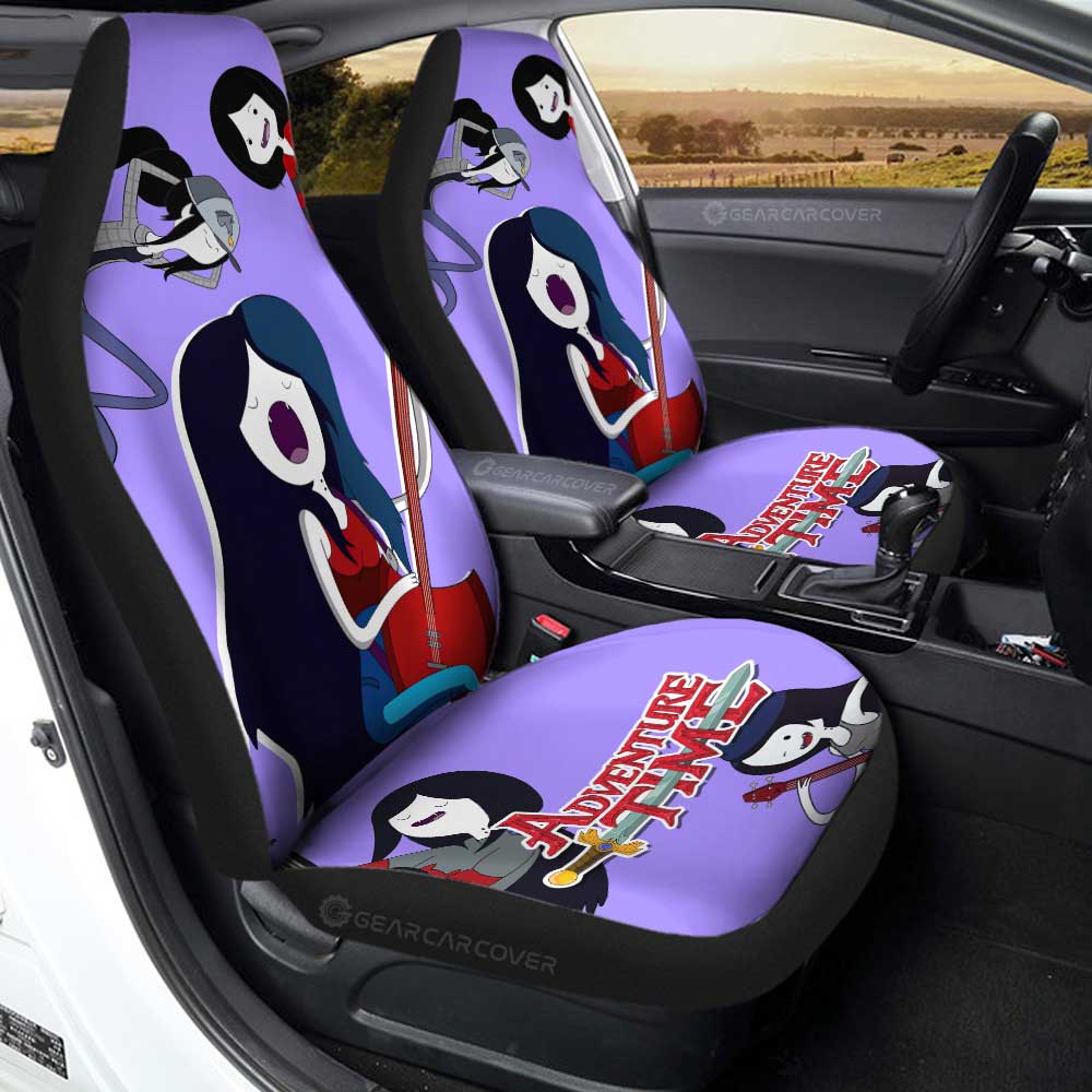 Marceline Adventure Time Car Seat Covers Custom Cartoon Car Accessories