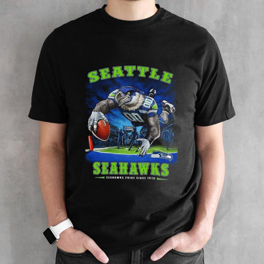 Mascot Seattle Seahawks Pride Since 1976 Shirts