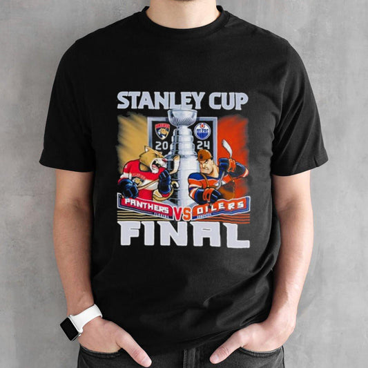 Mascots Edmonton Oilers Vs Florida Panthers 2024 Stanley Cup Final Shirt