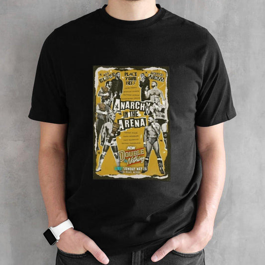 Matchup Monday â€“ Anarchy In The Arena Team Elite Vs Team Aew â€“ Aew Double Or Nothing T-shirt